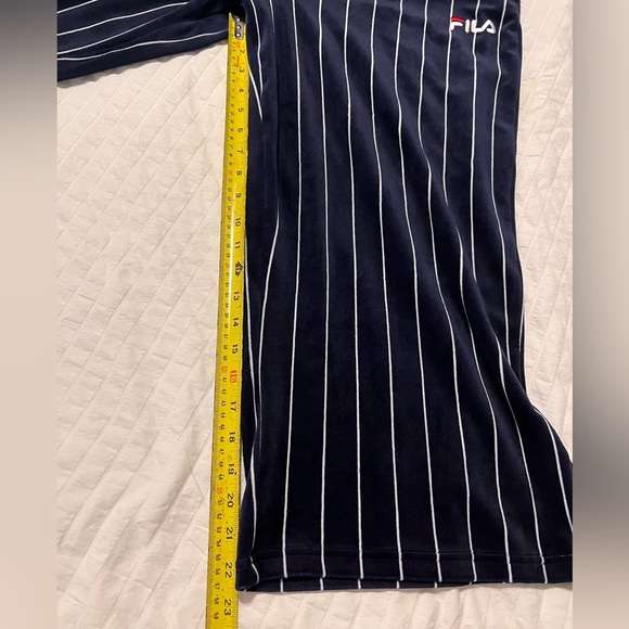 FILA velour wide-leg culottes - Picture 4 of 9